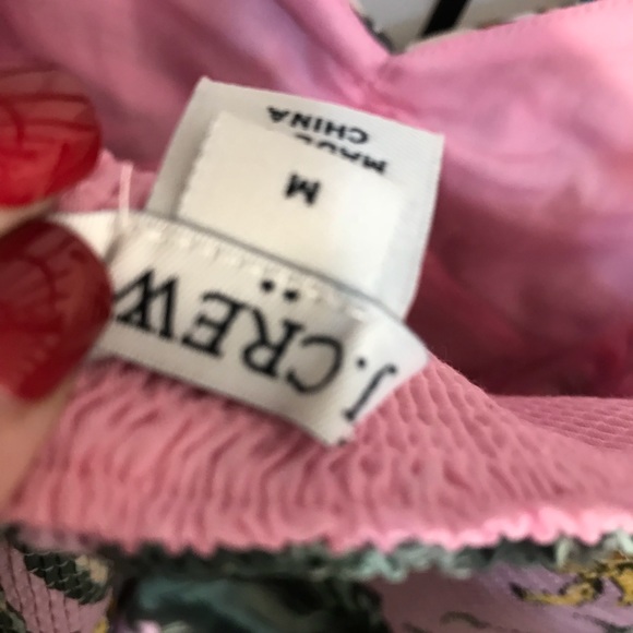 J. Crew Tropical Floral Dress Size Medium - Picture 6 of 8